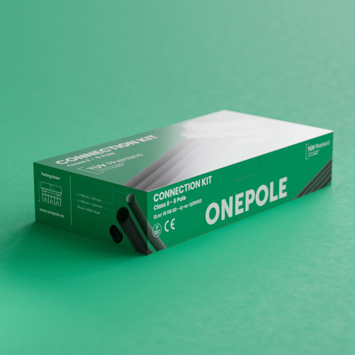 ONEPOLE Connection kit - Class II - 6 Pole (5pcs)